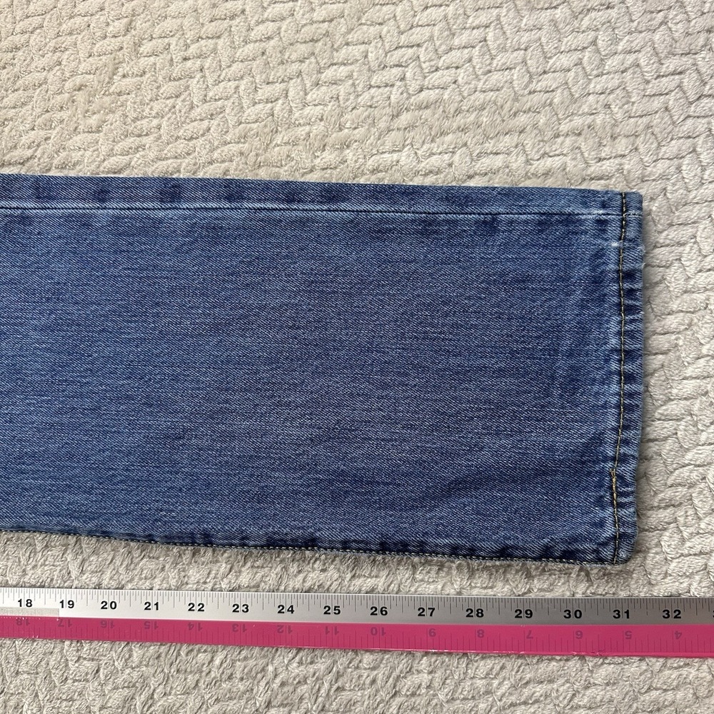 Levi's 501xx Men's Button Fly Jeans 32x32 Blue Denim Casual Work Preppy Modern - Picture 11 of 15